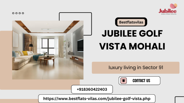 Jubilee Golf Vista Mohali - Premium 2BHK & 3BHK Ready To Move Flats in Sector 91