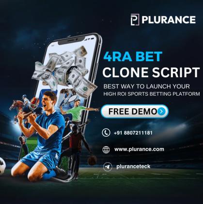 Unleash your sports betting empire with plurance's 4rabet clone script