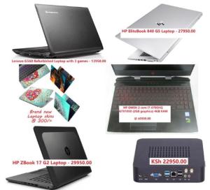 Clean ex-UK Laptops and mini PCs with games bonus