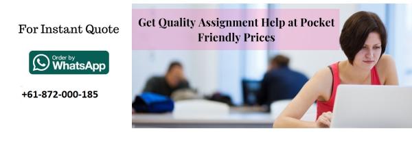 Seeking online assignment help?