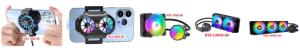 New Liquid CPU and GPU coolers