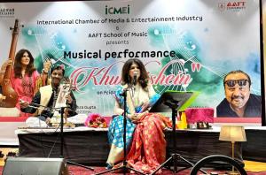 Soulful Melodies Enchant Audience at AAFT Musical Evening