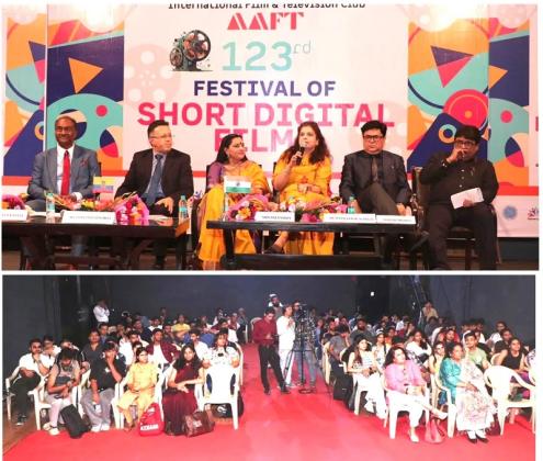 123rd AAFT Festival of Short Digital Films Inaugurated at Marwah Studios