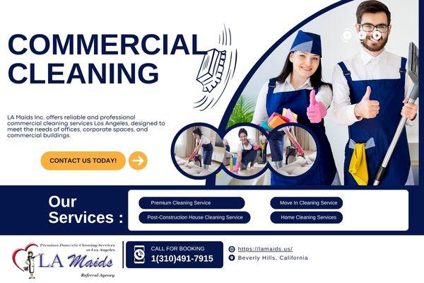 Commercial Cleaning Services in Los Angeles | Offices & Businesses
