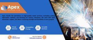 Apex Goods ltd specializes in highـquality Metal Services ۔