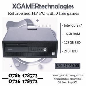 Simple revamped HP EliteDesk Core i7 computer PC