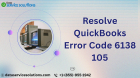 What is QuickBooks Error 6138 105 and when does it appear?